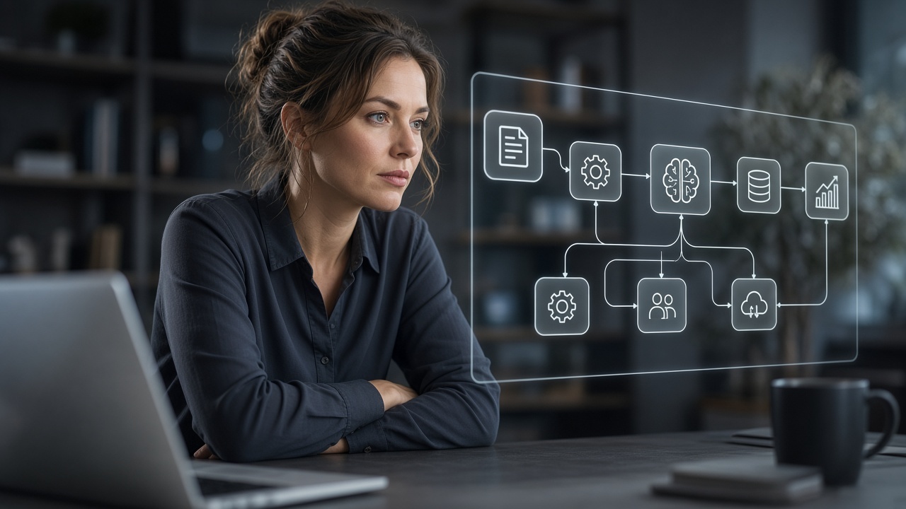 best AI automation tools illustration
